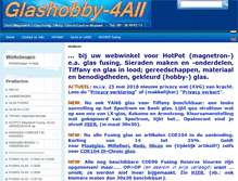 Tablet Screenshot of glashobby-4all.nl